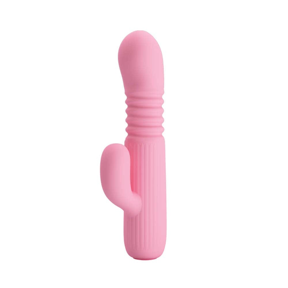 Leopold - Vibrator iepuraș, roz, 15.5 cm - detaliu 7