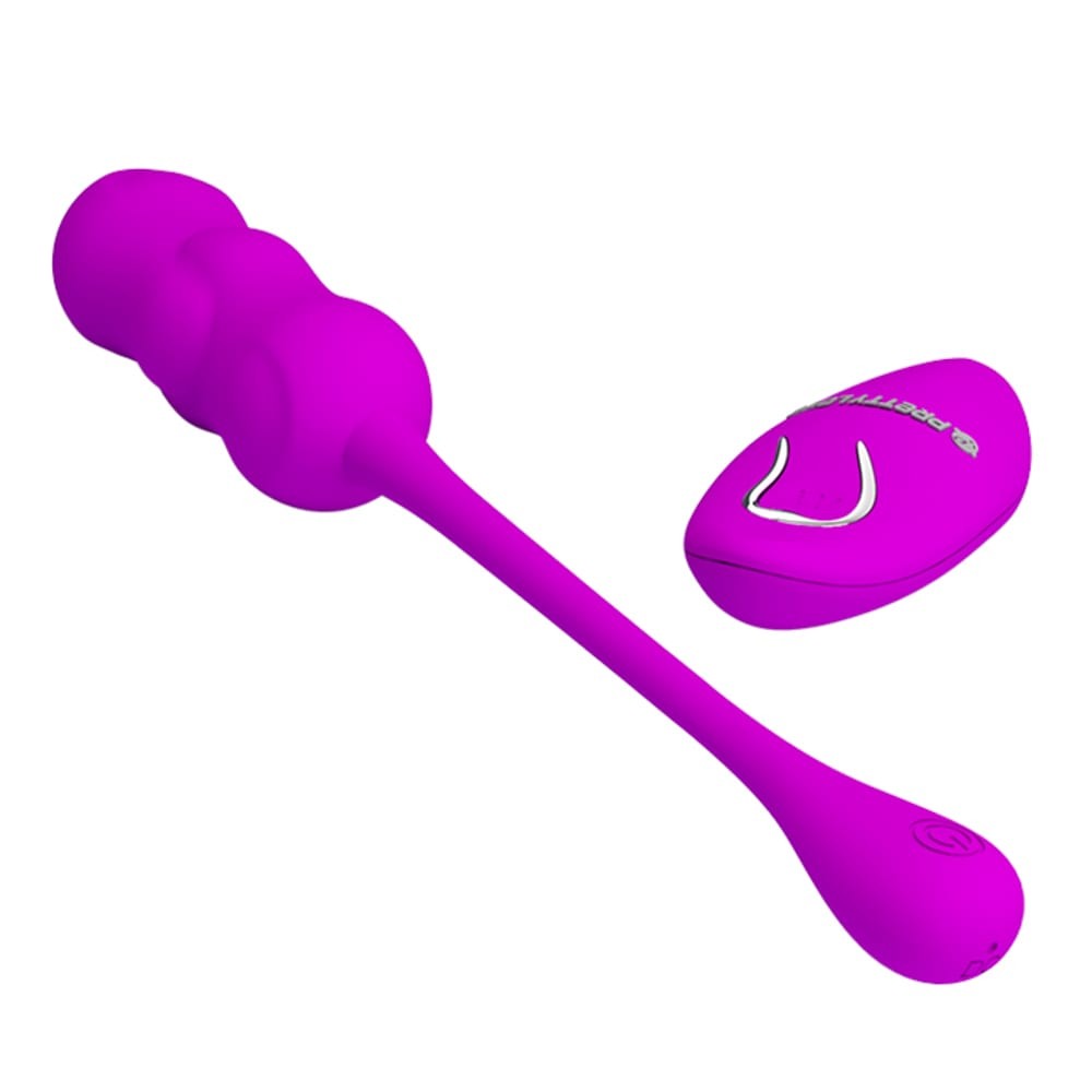 Leshy - Ou vibrator, mov, 18.6 cm - detaliu 3