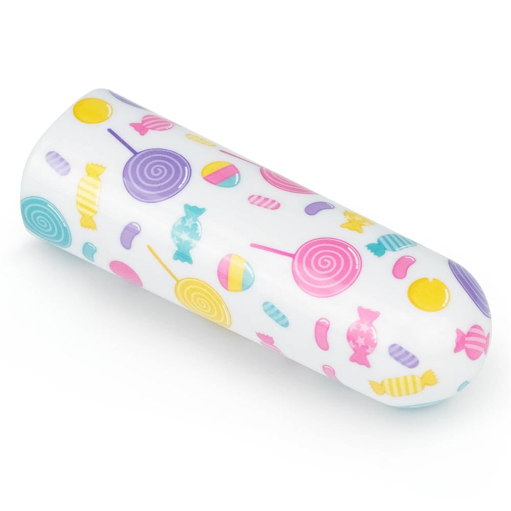 Lollipop Massager - Vibrator Glont Reincarcabil cu 10 Functii, 8,5 cm - detaliu 4