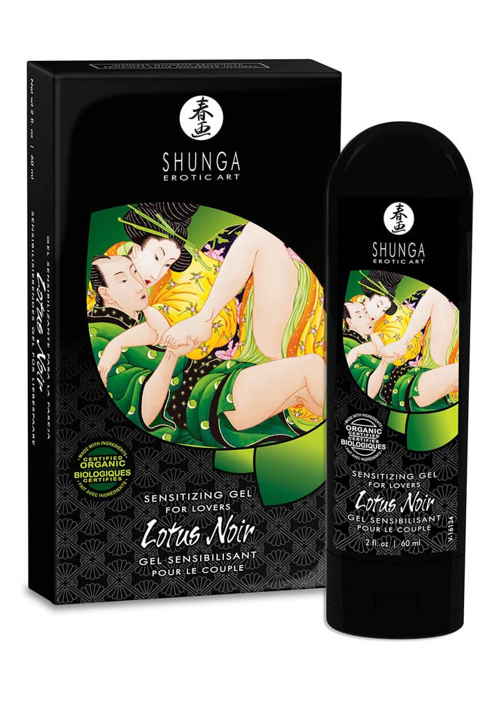 Lotus Noir - Gel Sensibilizator Unisex, 60 ml
