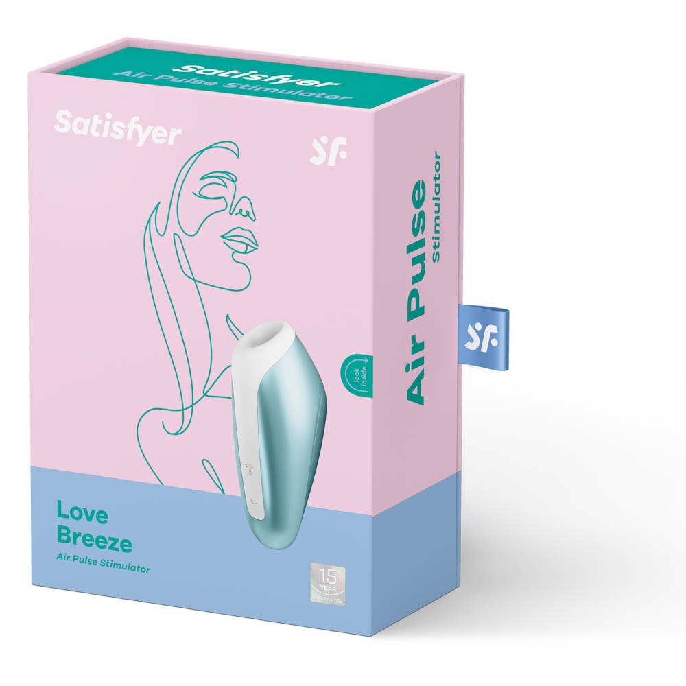 Love Breeze - Stimulator clitoris, albastru - detaliu 3