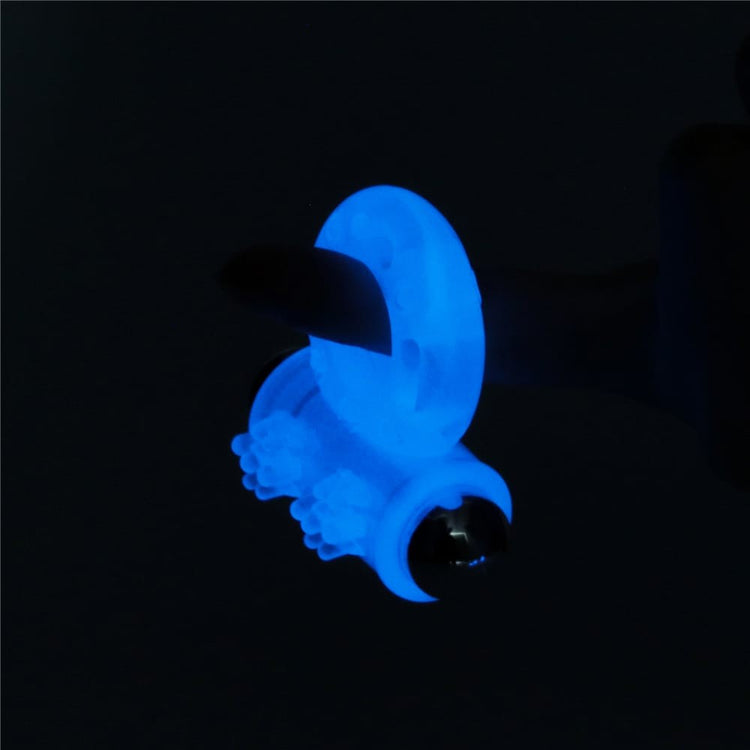 Lumino 1 - Inel penis fluorescent cu vibrații - detaliu 2