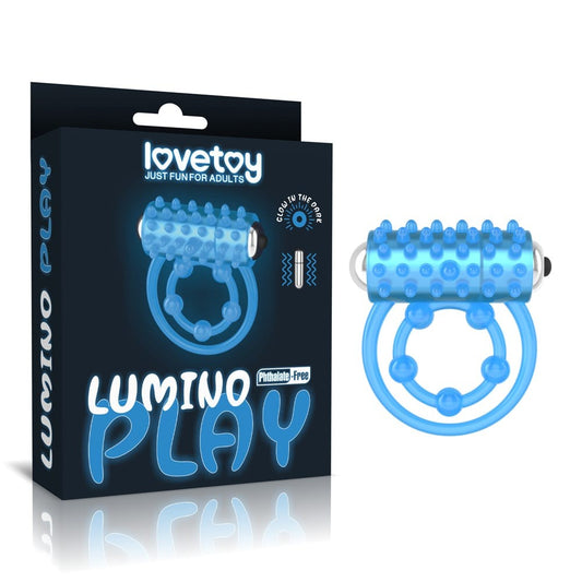 Lumino 2 - Inel penis fluorescent cu vibrații - detaliu 9