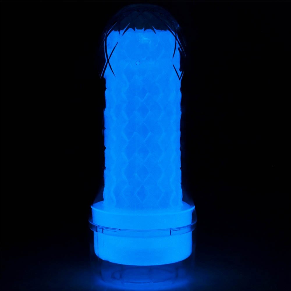 Lumino - Masturbator fluorescent cu striații - detaliu 11
