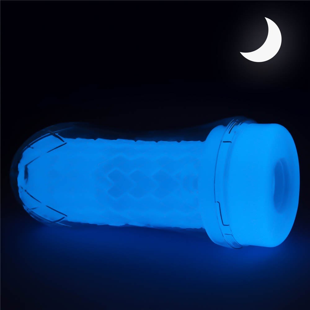 Lumino - Masturbator fluorescent cu striații - detaliu 1
