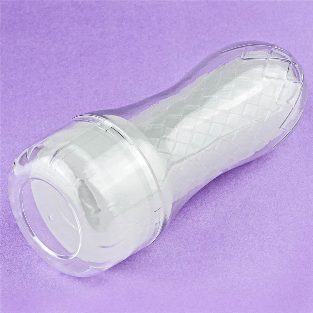 Lumino - Masturbator fluorescent cu striații - detaliu 3