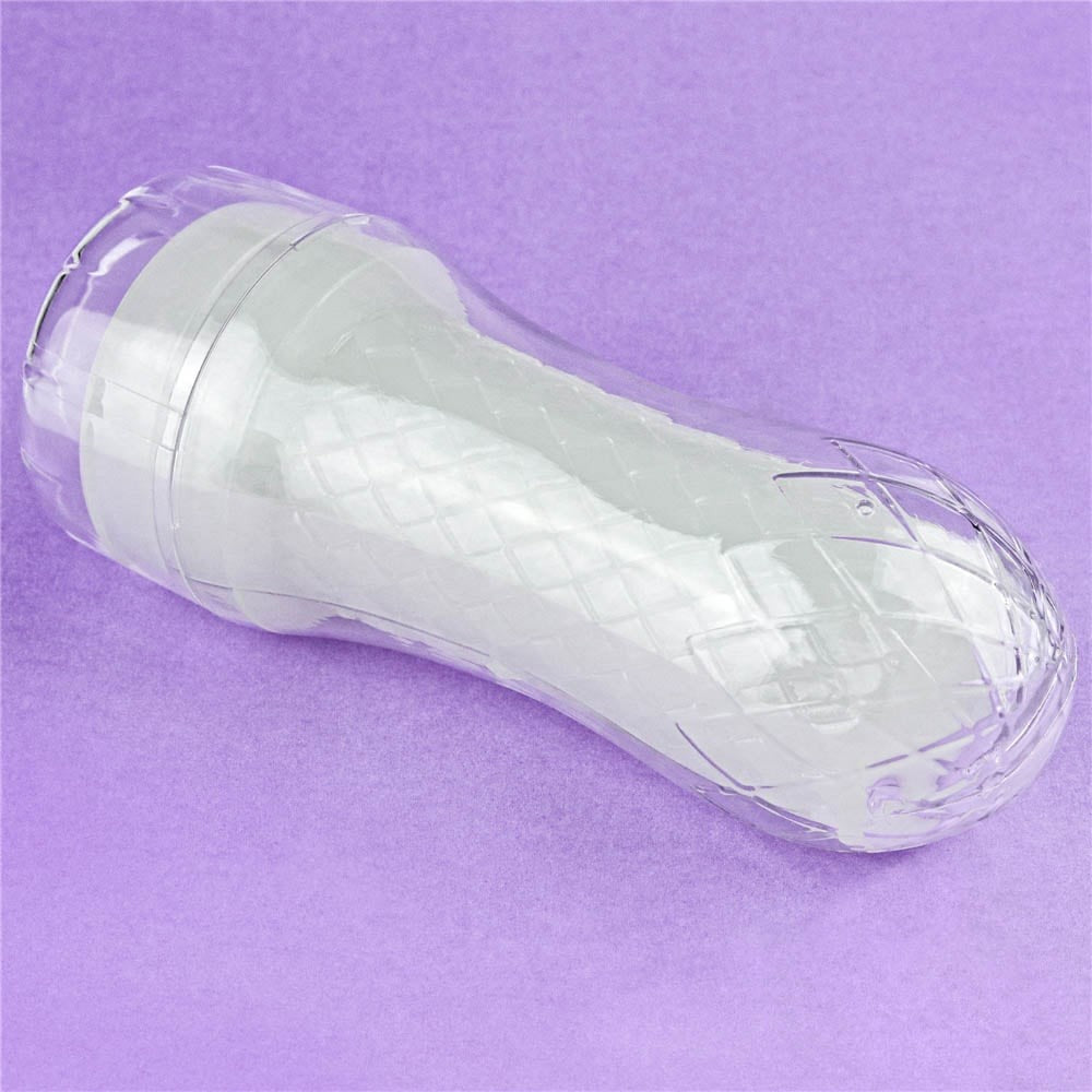 Lumino - Masturbator fluorescent cu striații - detaliu 4