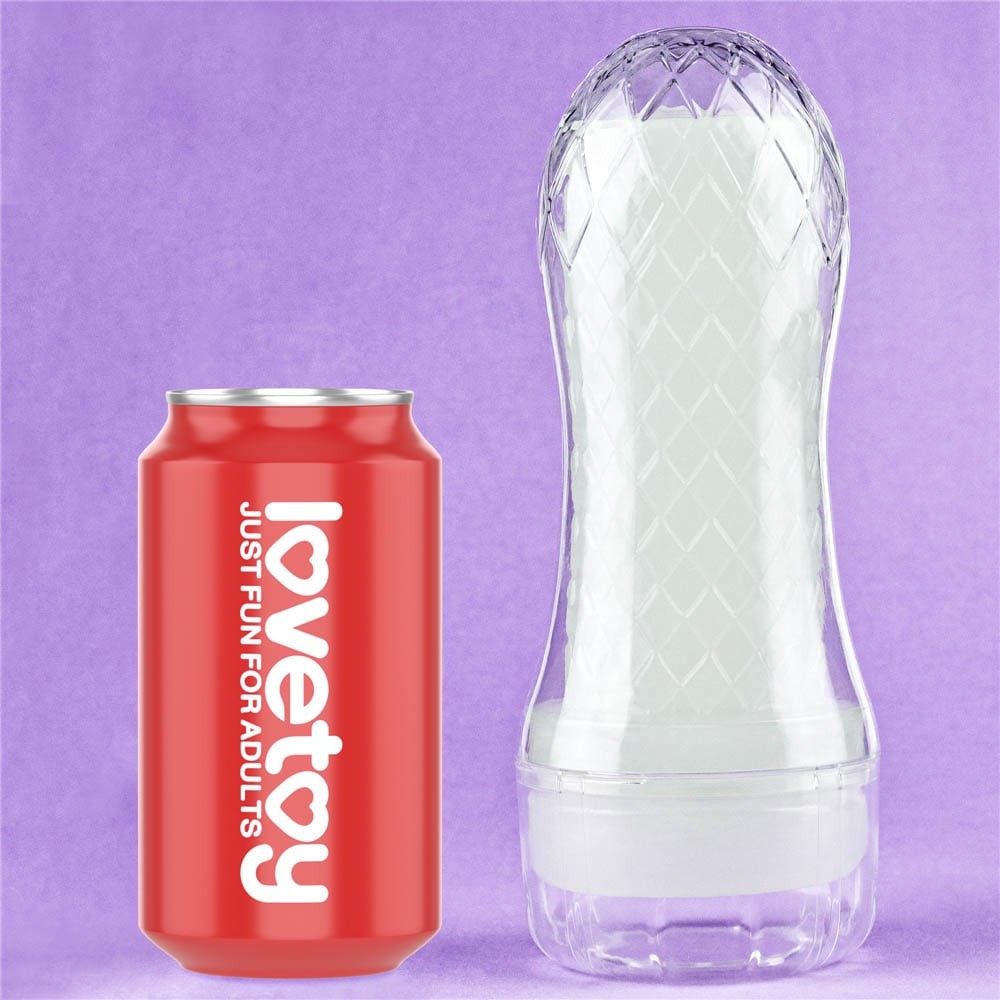 Lumino - Masturbator fluorescent cu striații - detaliu 5