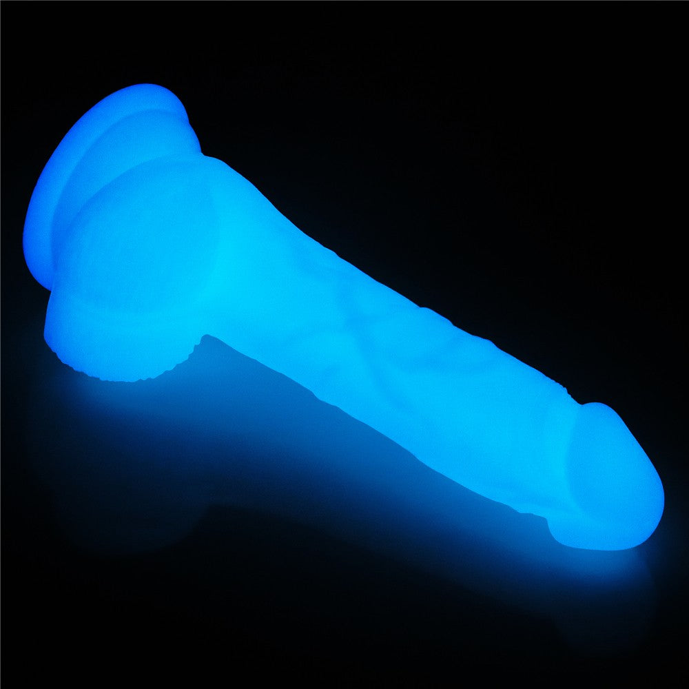 Lumino Play - Dildo fluorescent, 18 cm - detaliu 9