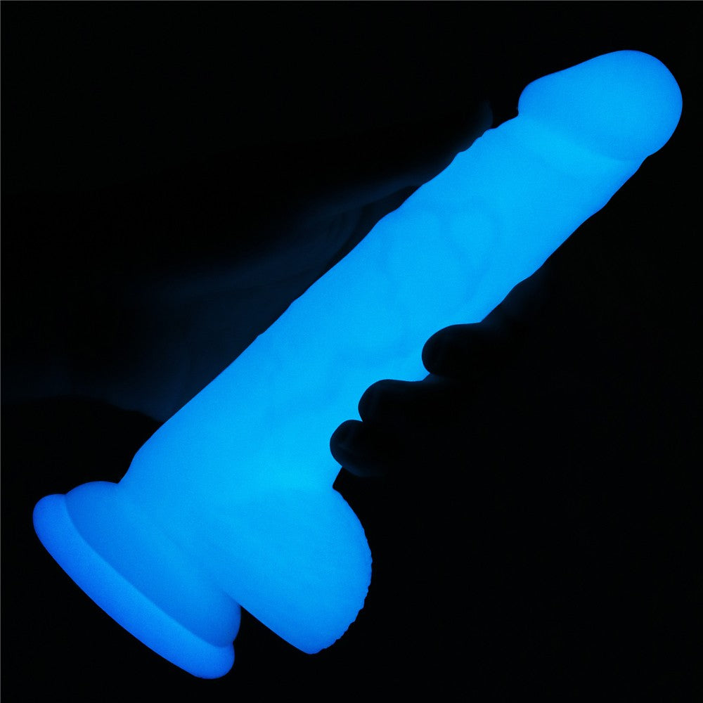 Lumino Play - Dildo fluorescent, 18 cm - detaliu 13