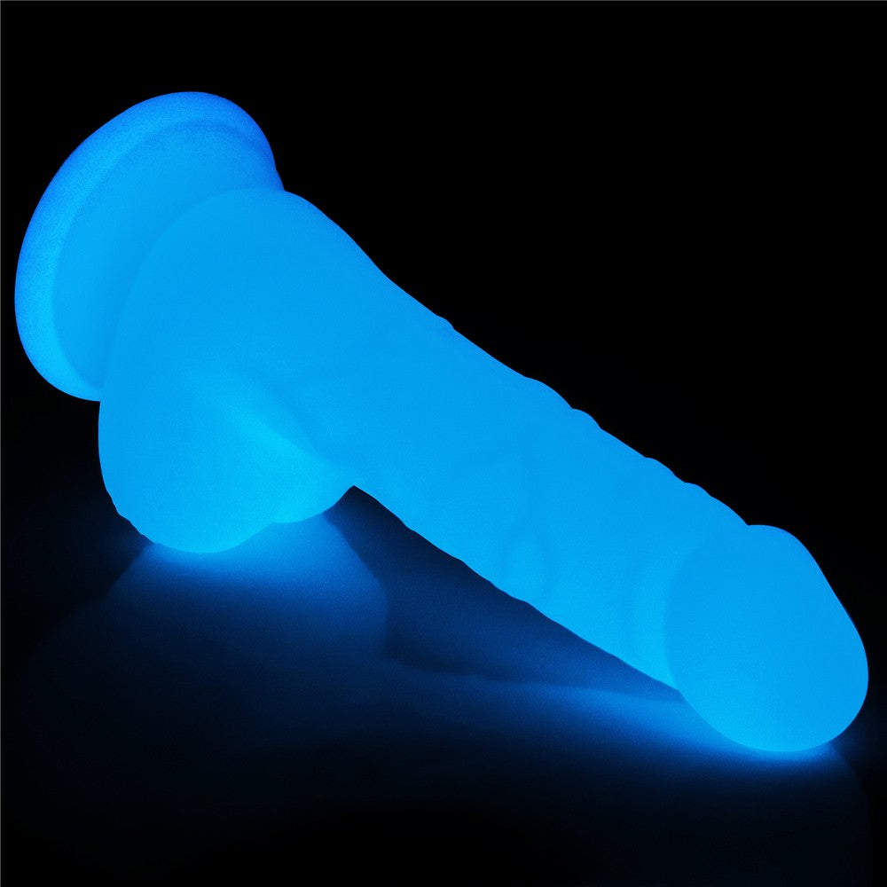 Lumino Play - Dildo fluorescent, 18 cm - detaliu 14