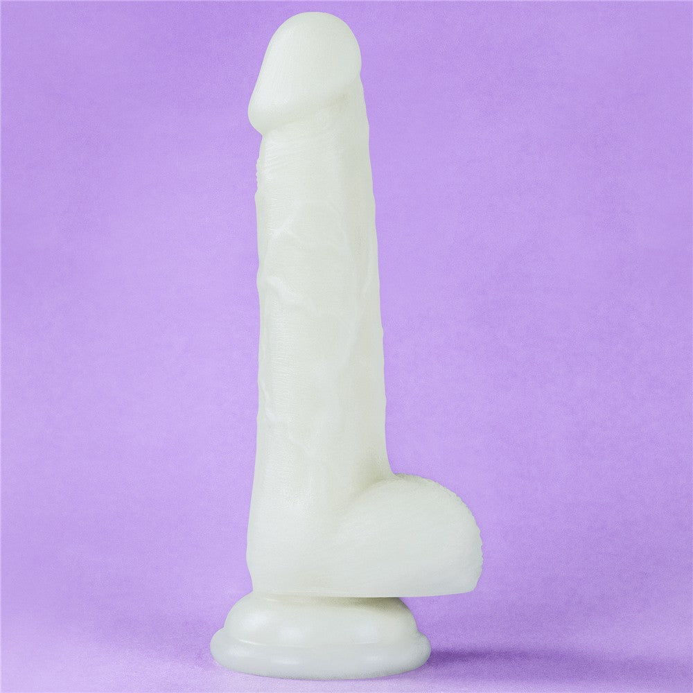 Lumino Play - Dildo fluorescent, 18 cm - detaliu 5