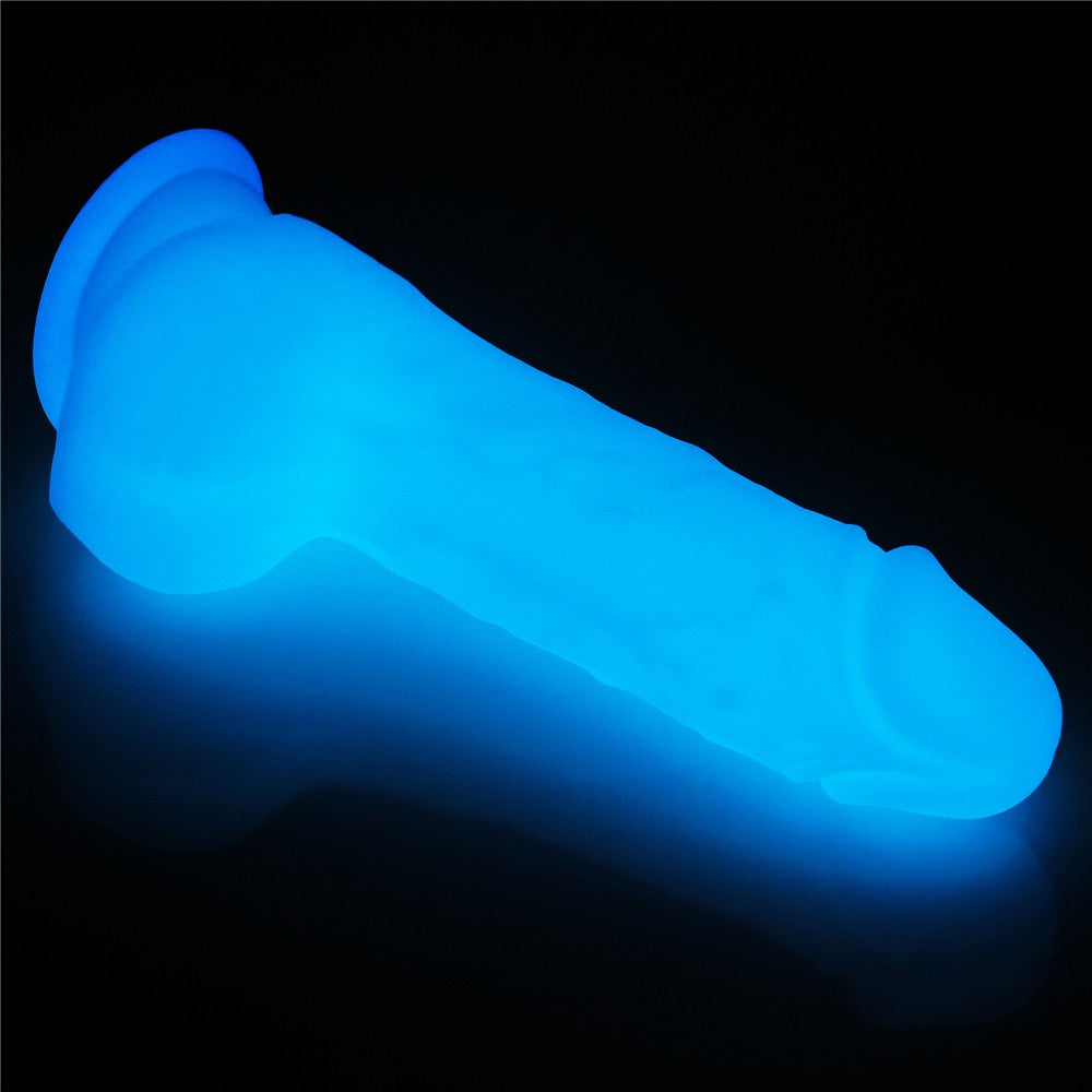 Lumino Play - Dildo fluorescent, 19.8 cm - detaliu 10
