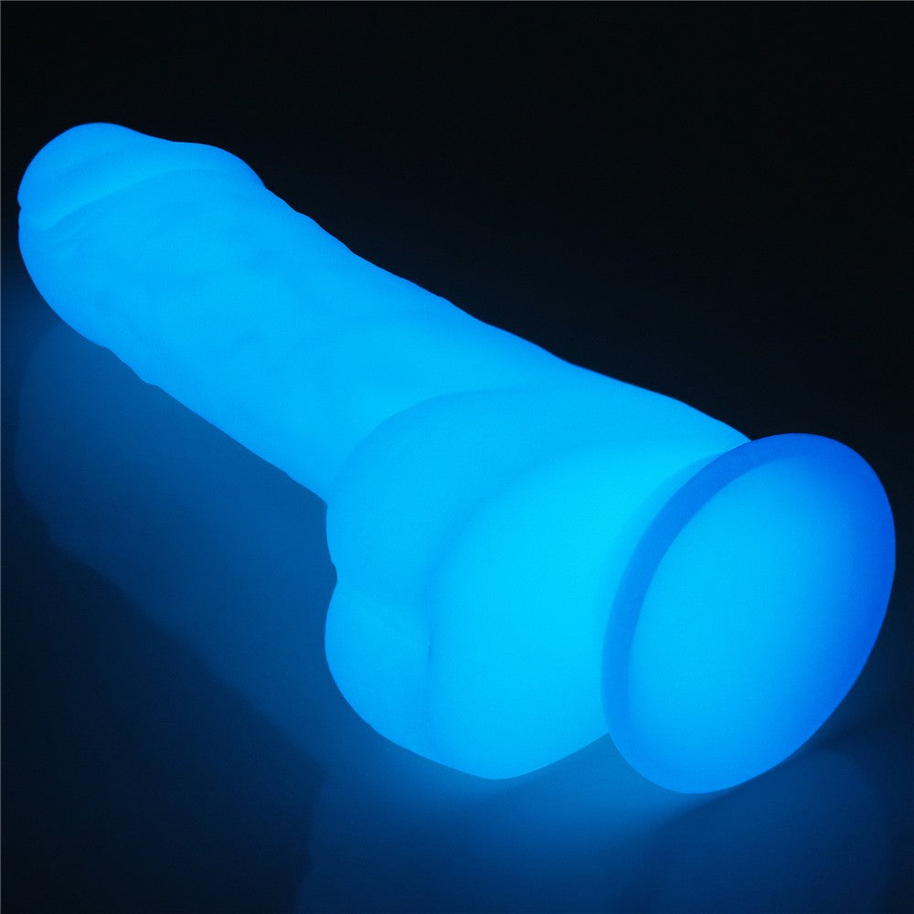 Lumino Play - Dildo fluorescent, 19.8 cm - detaliu 11