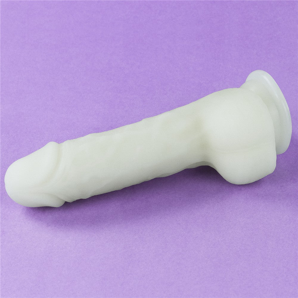 Lumino Play - Dildo fluorescent, 19.8 cm - detaliu 6