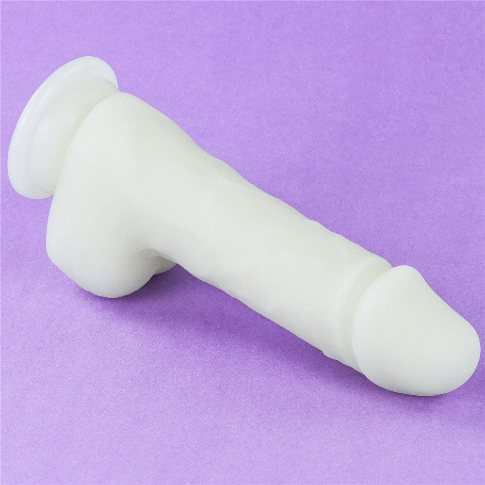 Lumino Play - Dildo fluorescent, 19.8 cm - detaliu 7