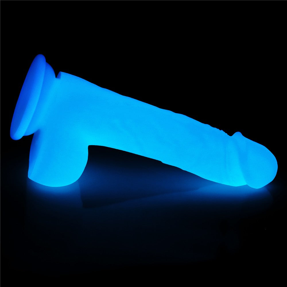 Lumino Play - Dildo fluorescent, 20.9 cm - detaliu 9