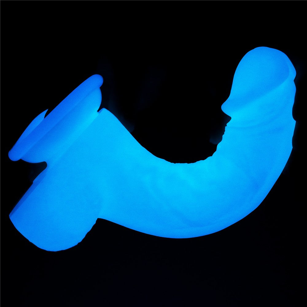 Lumino Play - Dildo fluorescent, 20.9 cm - detaliu 10