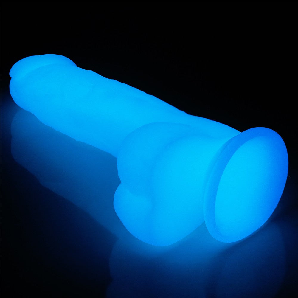 Lumino Play - Dildo fluorescent, 20.9 cm - detaliu 8