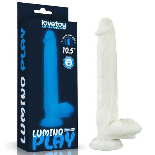 Lumino Play - Dildo fluorescent, 21 cm