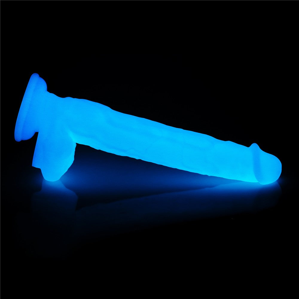 Lumino Play - Dildo fluorescent, 21 cm - detaliu 9