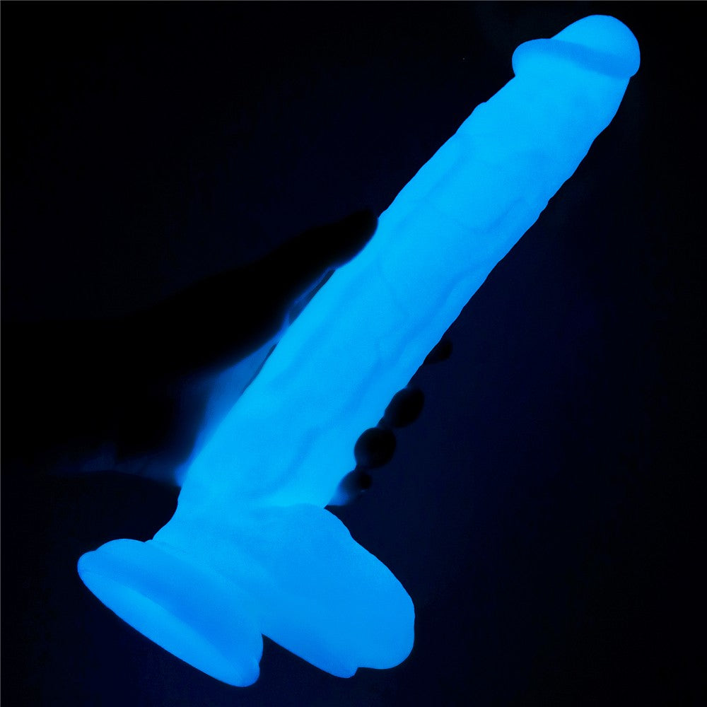 Lumino Play - Dildo fluorescent, 21 cm - detaliu 11