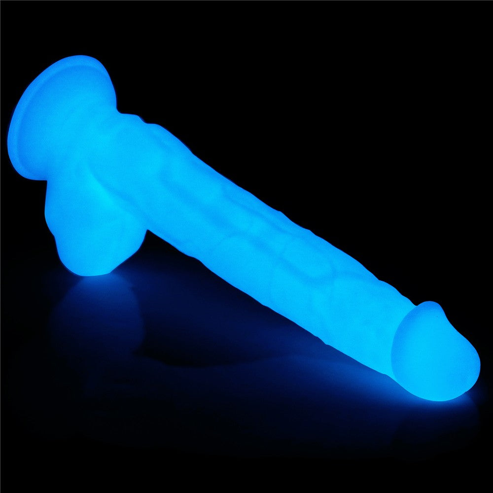Lumino Play - Dildo fluorescent, 21 cm - detaliu 12
