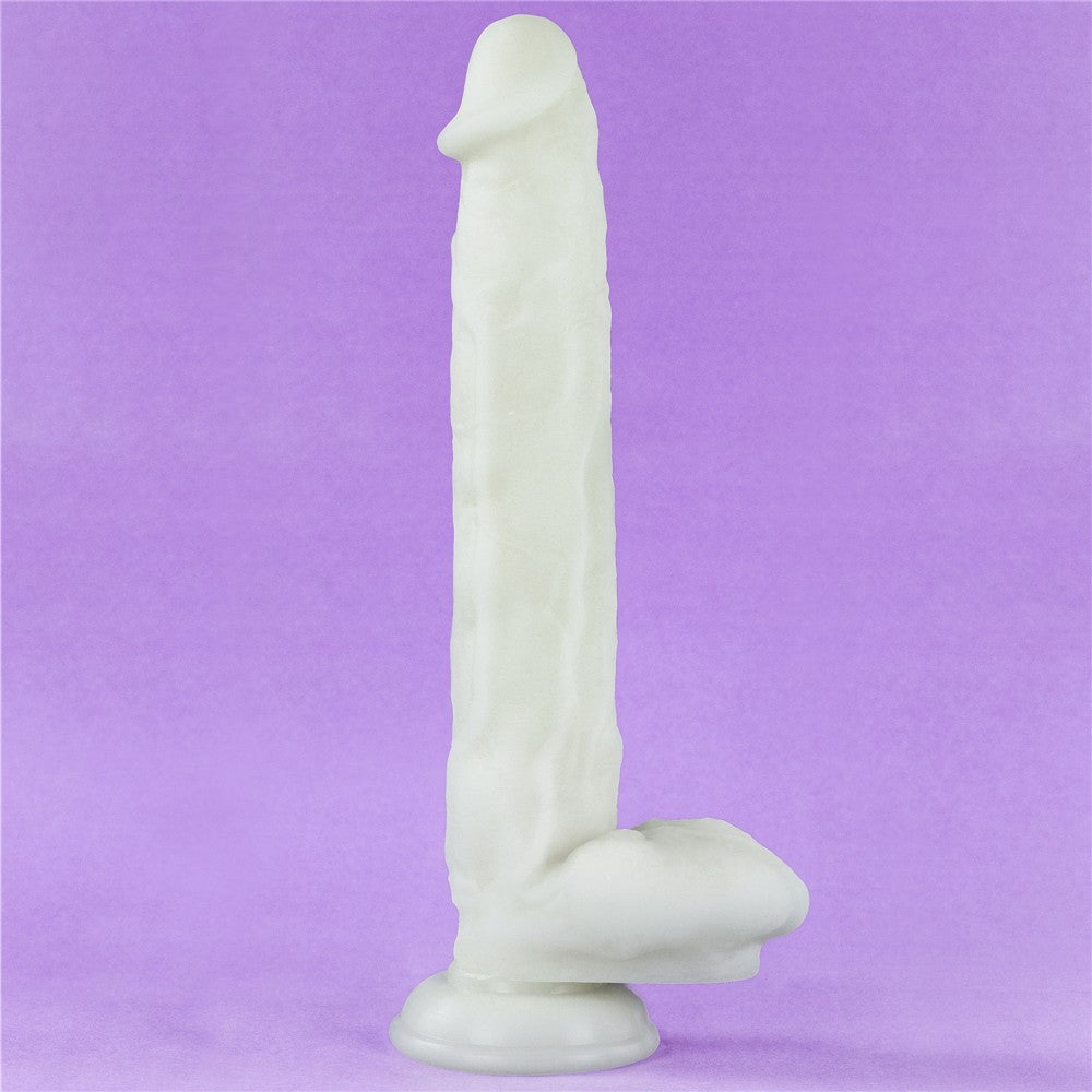 Lumino Play - Dildo fluorescent, 21 cm - detaliu 4