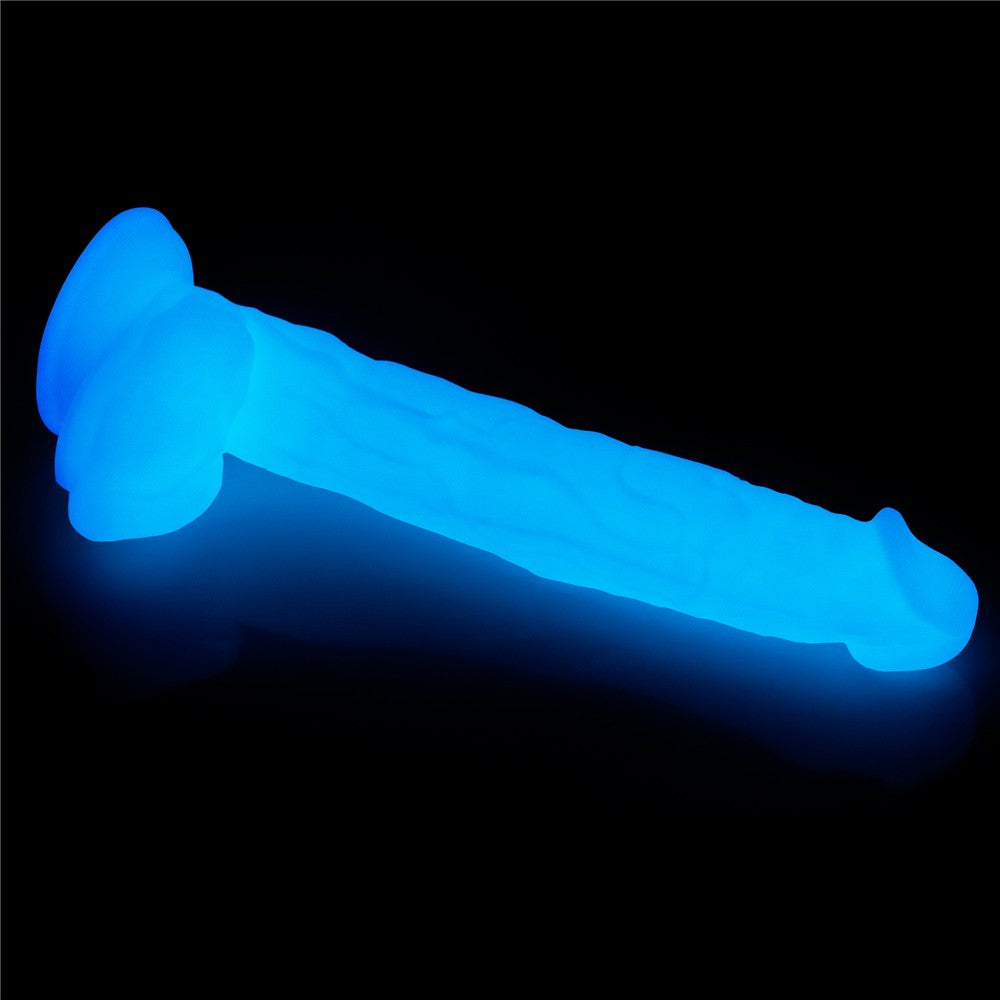 Lumino Play - Dildo fluorescent, 21 cm - detaliu 8