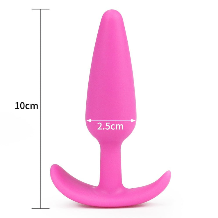 LURE ME Classic Anal Plug S - Dop Anal Mic din Silicon, 11 cm