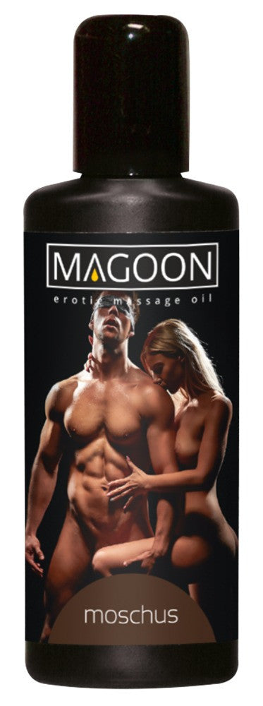 Magoon - Ulei de masaj erotic, mosc, 100 ml