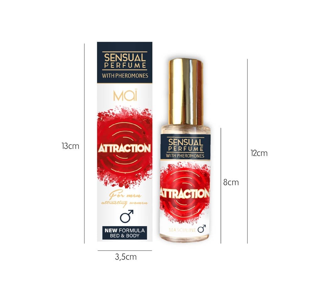 MAI ATTRACTION - Parfum cu Feromoni pentru Barbati, 30 ML - detaliu 1