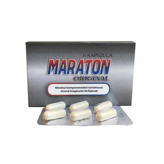 MARATON PLUS - Capsule Erectie, 6 buc.