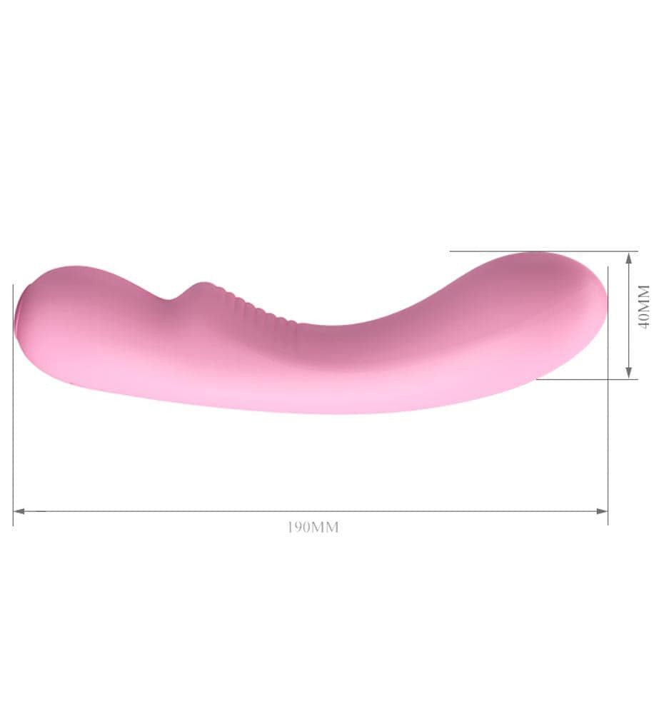 Matt - Vibrator, roz, 19 cm