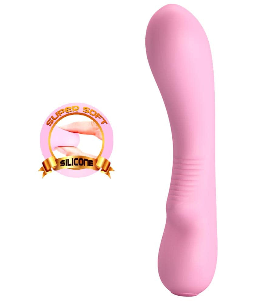 Matt - Vibrator, roz, 19 cm - detaliu 2