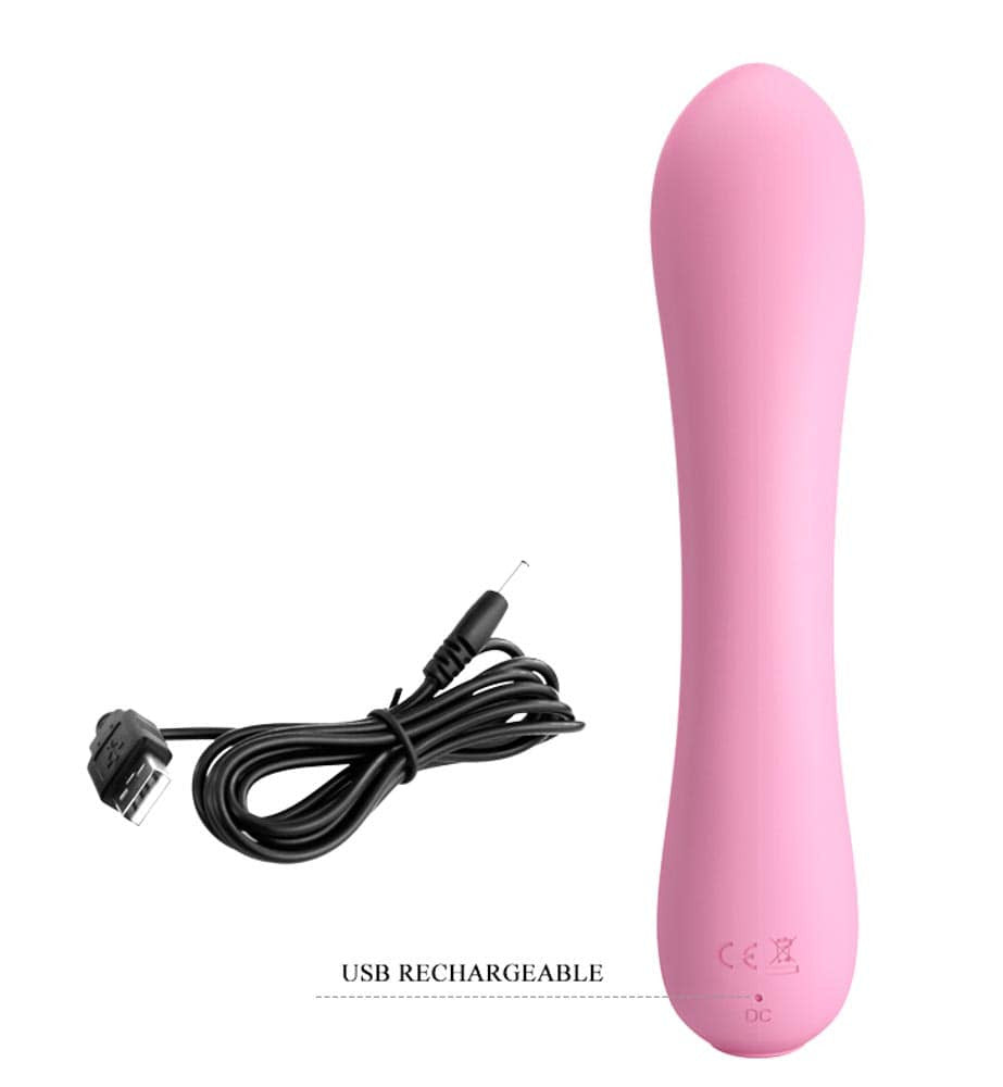 Matt - Vibrator, roz, 19 cm - detaliu 3