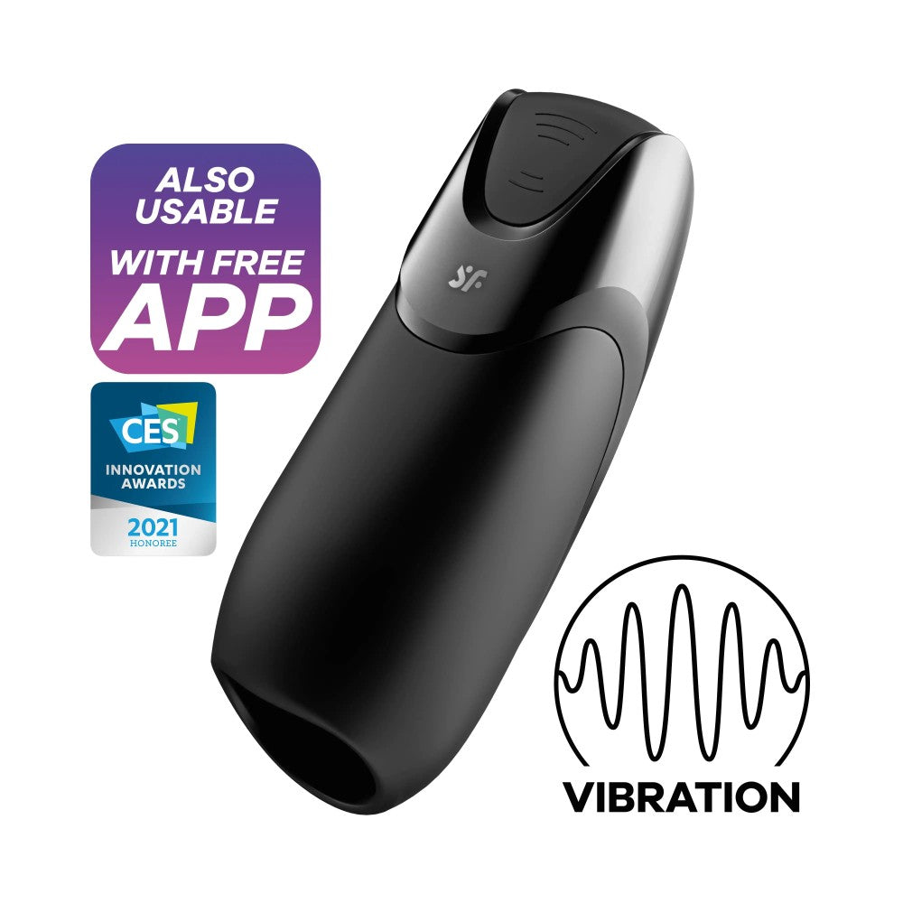 Men Vibration+ Connect App - Masturbator cu Vibratii si Control prin APP  - detaliu 6