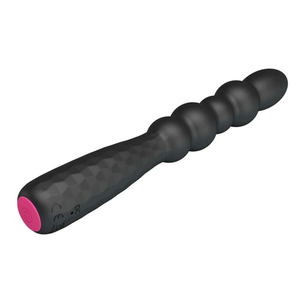 Monroe - Vibrator, negru, 18.5 cm - detaliu 1