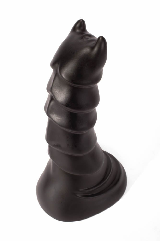 Monster Plug - Dop anal gigant, negru, 28 cm