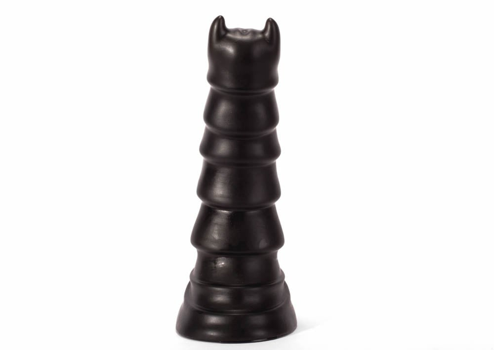 Monster Plug - Dop anal gigant, negru, 28 cm - detaliu 2