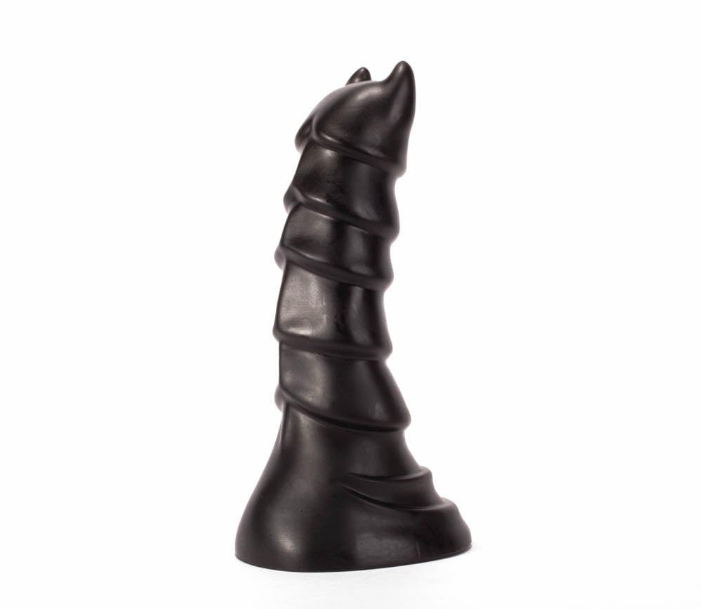 Monster Plug - Dop anal gigant, negru, 28 cm - detaliu 3