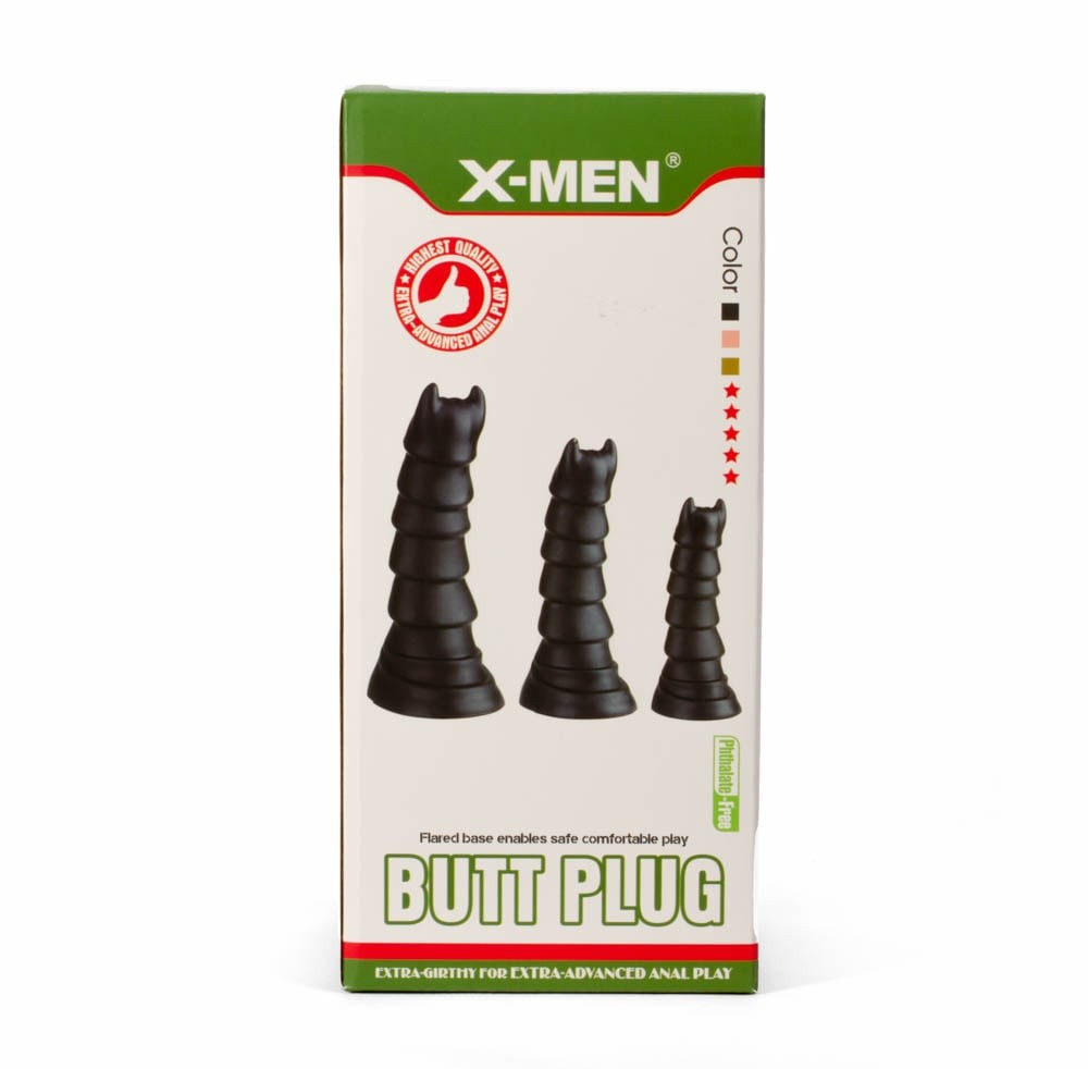 Monster Plug - Dop anal gigant, negru, 28 cm - detaliu 6