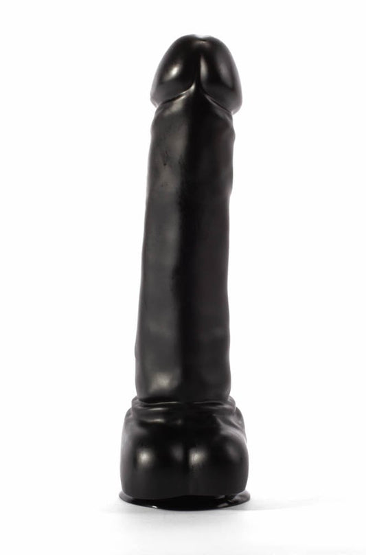 Moses - Dildo gigantic, negru, 30 cm