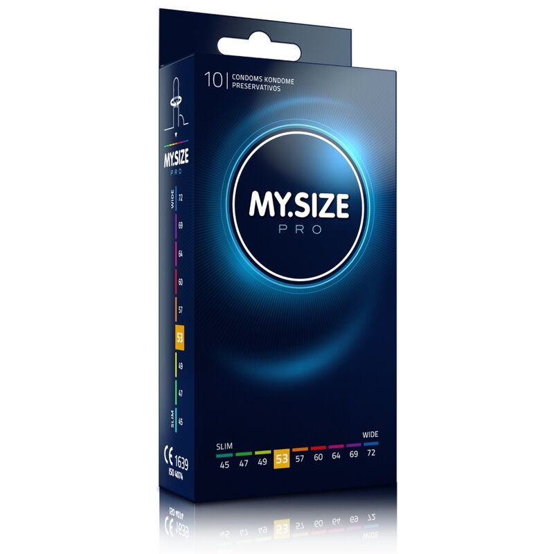 MY SIZE PRO - Prezervative Diametru 53 mm (10 bucăți)