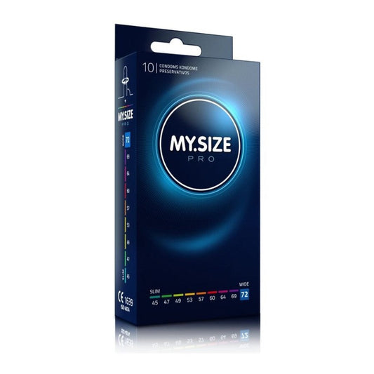 MY SIZE PRO - Prezervative Diametru 72 mm (10 bucăți)