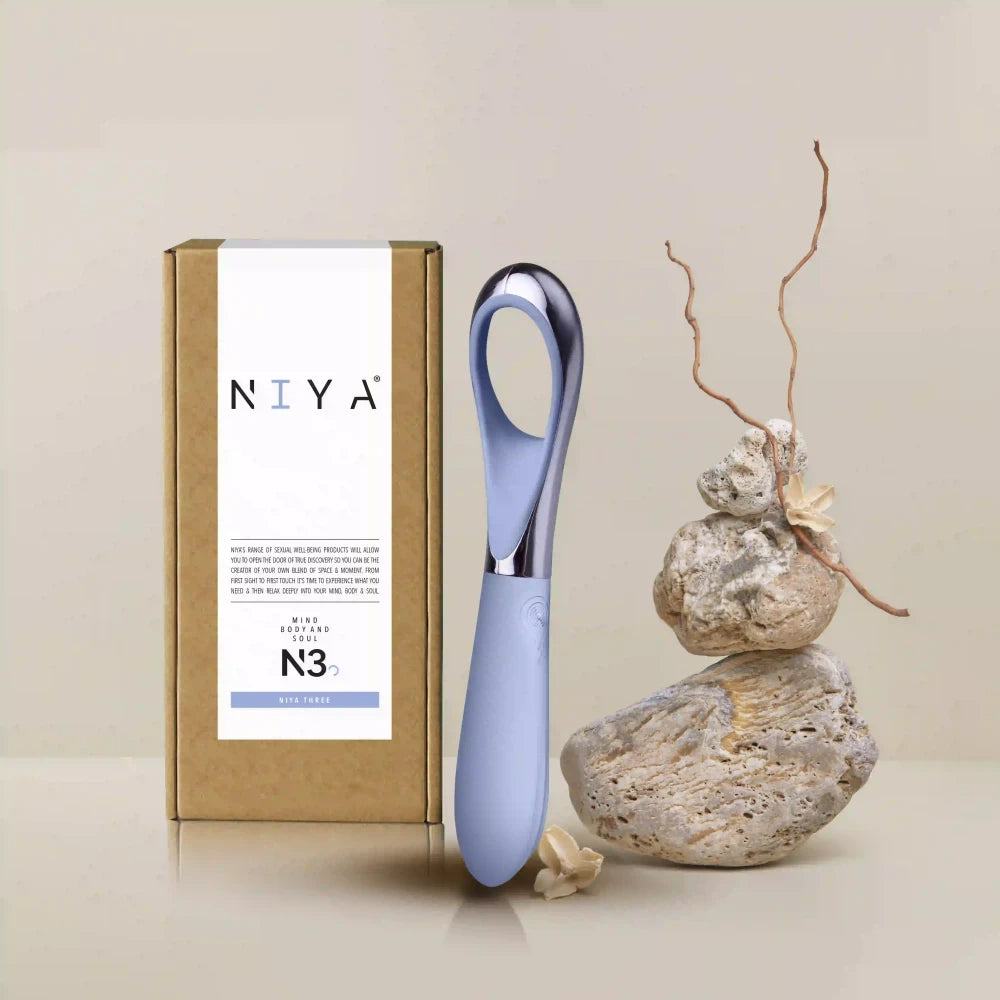 NIYA 3 - Vibrator pentru clitoris, mov, 16.8 cm