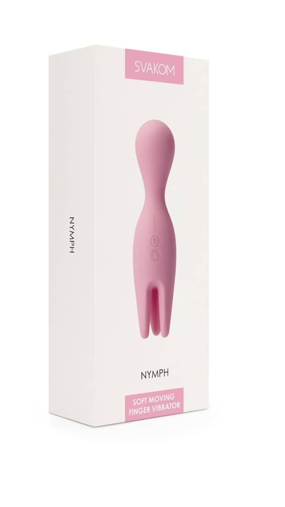 Nymph Pink - Vibrator pentru Clitoris, Sfarcuri, Punct G, 15.2 cm  - detaliu 1
