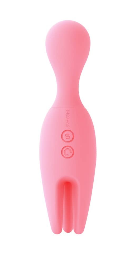 Nymph Pink - Vibrator pentru Clitoris, Sfarcuri, Punct G, 15.2 cm  - detaliu 2