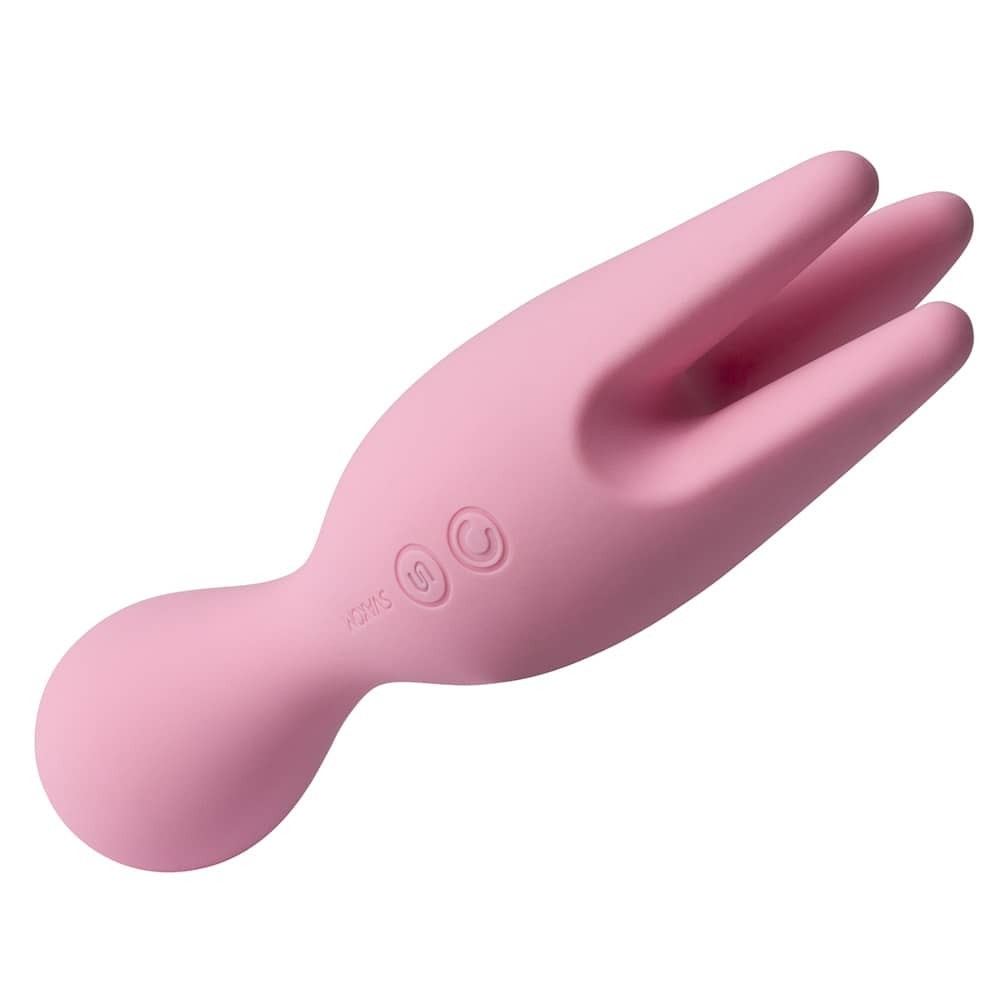 Nymph Pink - Vibrator pentru Clitoris, Sfarcuri, Punct G, 15.2 cm  - detaliu 3