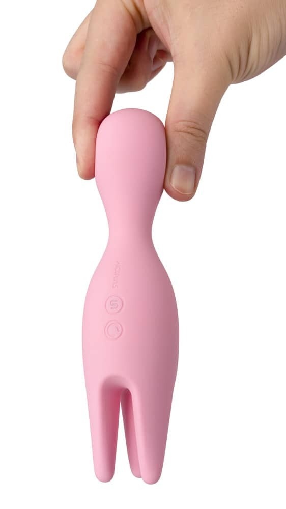 Nymph Pink - Vibrator pentru Clitoris, Sfarcuri, Punct G, 15.2 cm  - detaliu 6
